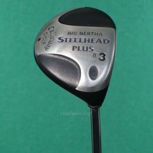Callaway Big Bertha Steelhead Plus Fairway 3 Wood Factory Steel Uniflex w/ HC