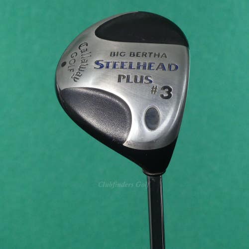 Callaway Big Bertha Steelhead Plus Fairway 3 Wood Factory Steel Uniflex w/ HC