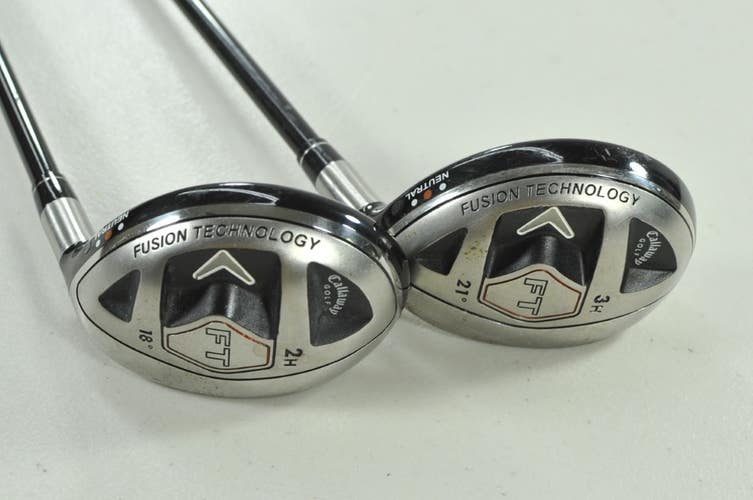 Callaway FT 2006 #2 and #3 Hybrid Set Regular Flex RH Graphite # 205469