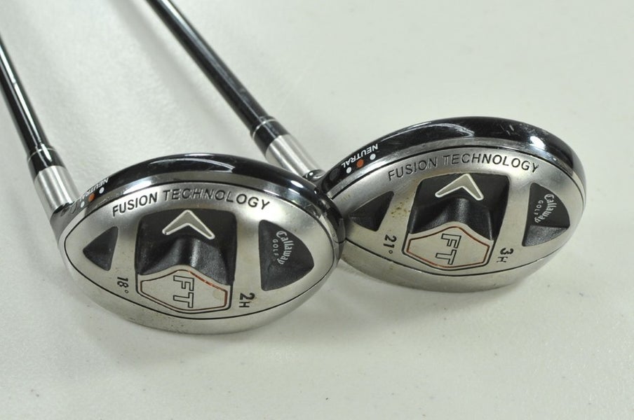 Callaway FT 2006 #2 and #3 Hybrid Set Regular Flex RH Graphite # 205469
