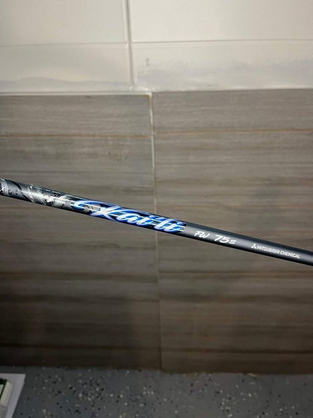 Mitsubishi Kai'li Blue Dark Wave 75 Stiff Fairway Shaft Taylormade Tip 41.25
