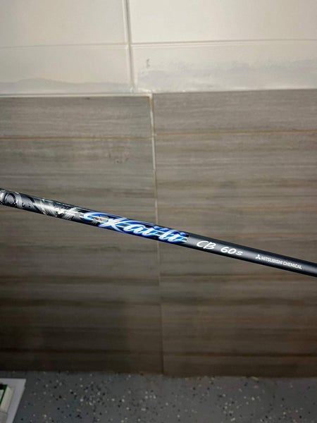 Mitsubishi Kai'li Blue Dark Wave CB 60 Stiff Driver Shaft Taylormade Tip 44.75