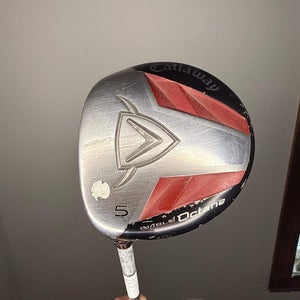 Callaway Diablo Octane 5-Wood Callaway 50g Ladies Flex Lefty 41.75 +HC