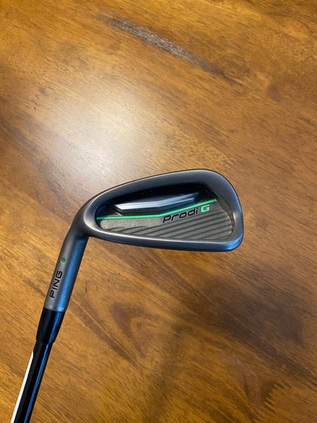 Ping Prodi G 7-Iron Green Dot Stock Prodi G Youth Flex Lefty 32" NICE