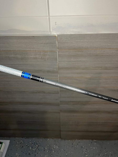 Mitsubishi Tensei AV Raw Blue Stiff Flex Driver Shaft Ping Tip 44