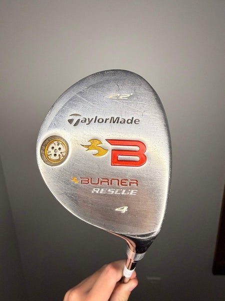 TaylorMade Burner Rescue 4-Wood 22 REAX 60 Regular Flex 40