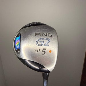 Ping G2 5-Wood 17 Regular Flex 41.25 +HC