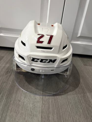 Lightly Used Medium CCM Helmet Roadrunners Pro Stock (Used)