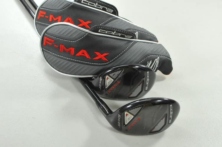 Cobra F-Max Superlite #4 and #5 Hybrid Set Senior Lite Flex RH Graphite # 206588