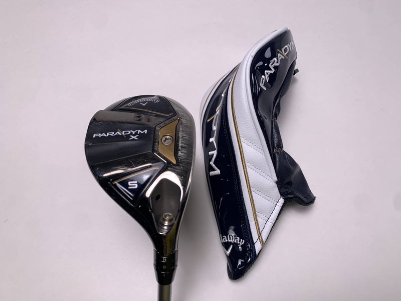 Callaway Paradym X 5 Hybrid 24* Aldila Ascent 50g Senior Graphite Mens RH HC