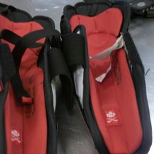 Used CCM FT475 Junior Shin Guards White 11" 11339-S000196646