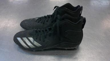 Used Adidas FREAK Adult FB Cleats Black Senior 12 11339-S000196549
