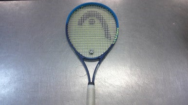 Used Head CONQUEST Adult Tennis Racquet Royal Blue 4 5/8" 11339-S000196538