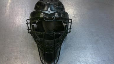 Used All Star ALL STAR Catchers Helmet w/Mask Black MD 11339-S000196482