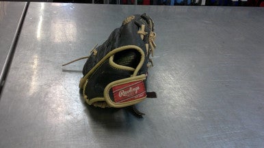 Used Rawlings HIGHLIGHT SERIES BB/SB Glove RH Throw Black 10 1/2" 11339-S000196468