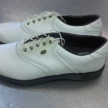 Used Dexter Mens Golf Shoes White Senior 11.5 11339-S000196677