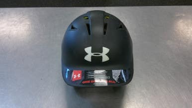 Used Under Armour BH100 Batting Helmet No Mask Black SM 11339-S000194269