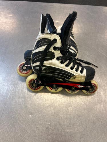 Used Mission 1500 QUATOR Child Rec Fitness Skates Black Youth 12.0 11339-S000192556