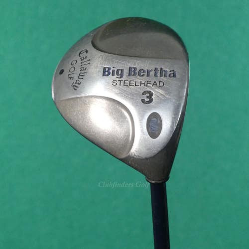 Lady Callaway Big Bertha Steelhead Fairway 3 Wood Ladies Gems 99 Graphite Ladies