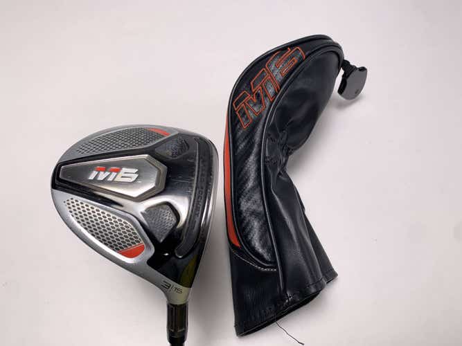 TaylorMade M6 3 Fairway Wood 15* Fujikura Atmos 5R Red Regular RH HC