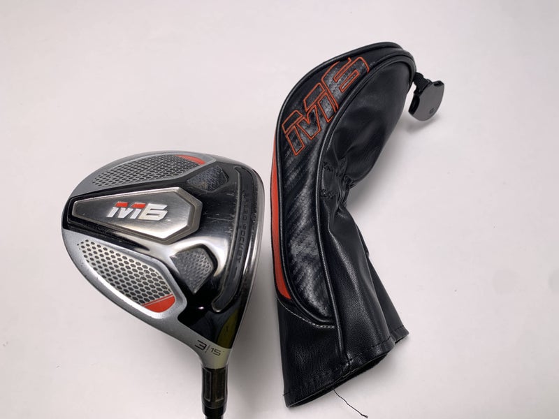 TaylorMade M6 3 Fairway Wood 15* Fujikura Atmos 5R Red Regular RH HC