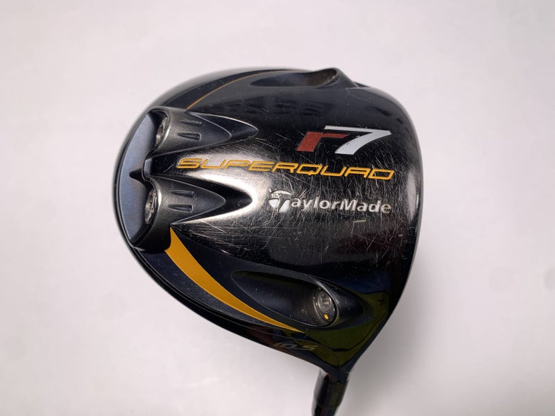 TaylorMade R7 Superquad Driver 10.5* Fujikura REAX 65g Regular Graphite Mens RH