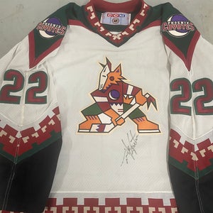 Mike Gartner autographed Phoenix Coyotes jersey