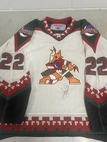 Make Gartner auto Phoenix Coyotes jersey