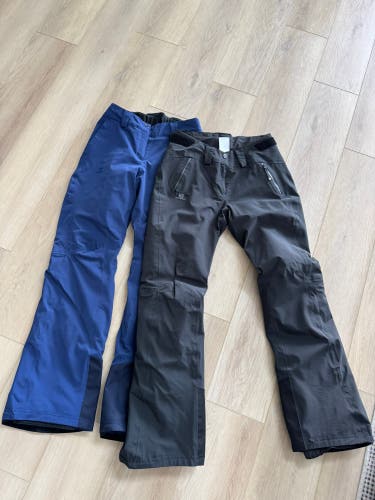 Black Small Women's Salomon Pants (Used)