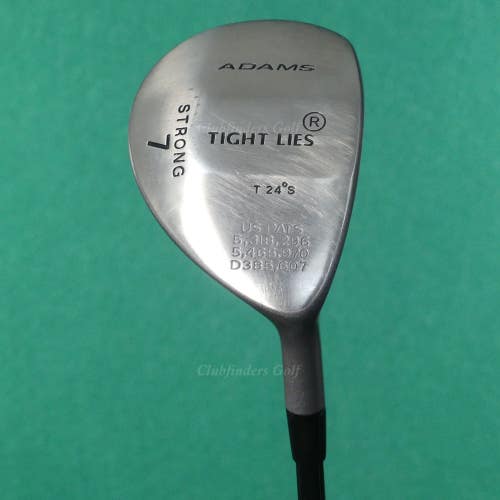 Adams Tight Lies Fairway T 24 S 7 Wood Factory SuperShaft Graphite Stiff