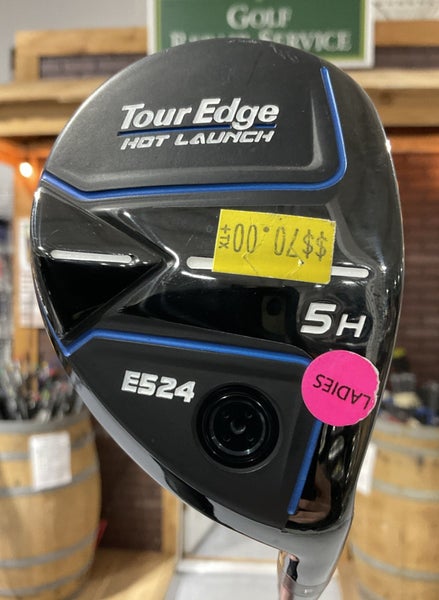 Tour Edge HOT LAUNCH E524 #5 Hybrid 36.5" ALDILA ASCENT Ladies Flex Graphite RH