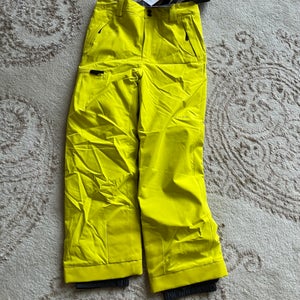 Spyder Boys' Propulsion Pants Citron Unisex Youth Size 18 Spyder Ski Pants (New)
