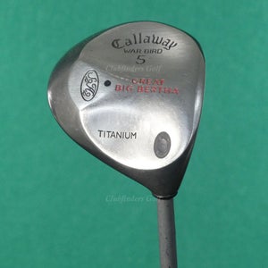 Callaway Great Big Bertha Warbird Titanium Fairway 5 Wood BBUL Graphite Regular