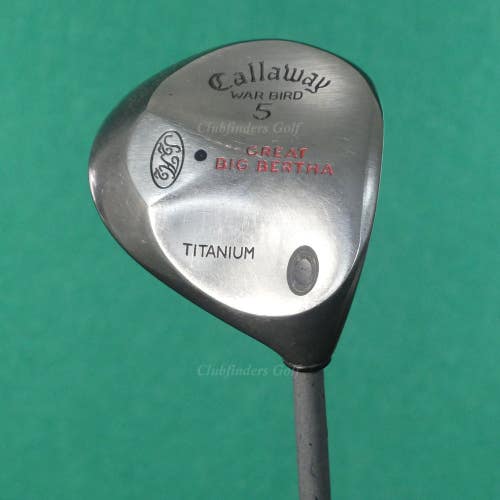 Callaway Great Big Bertha Warbird Titanium Fairway 5 Wood BBUL Graphite Regular