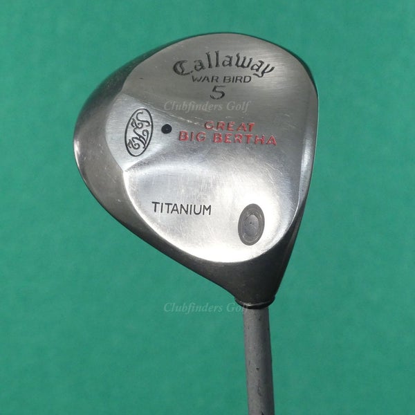 Callaway Great Big Bertha Warbird Titanium Fairway 5 Wood BBUL Graphite Regular