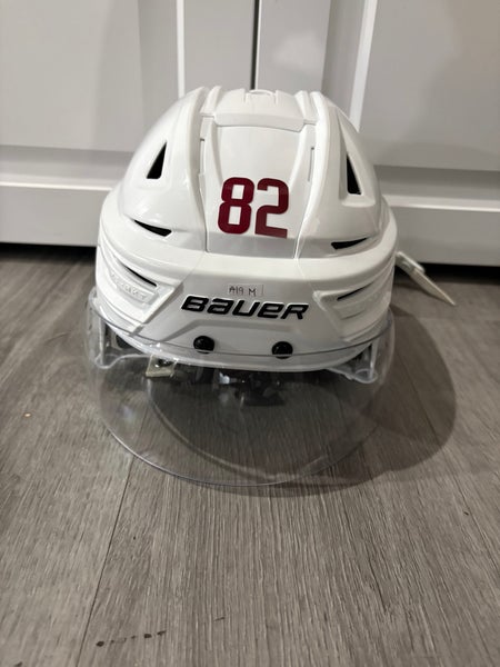 Medium Bauer Re-Akt 150 #82 Pro Stock Helmet (Used)