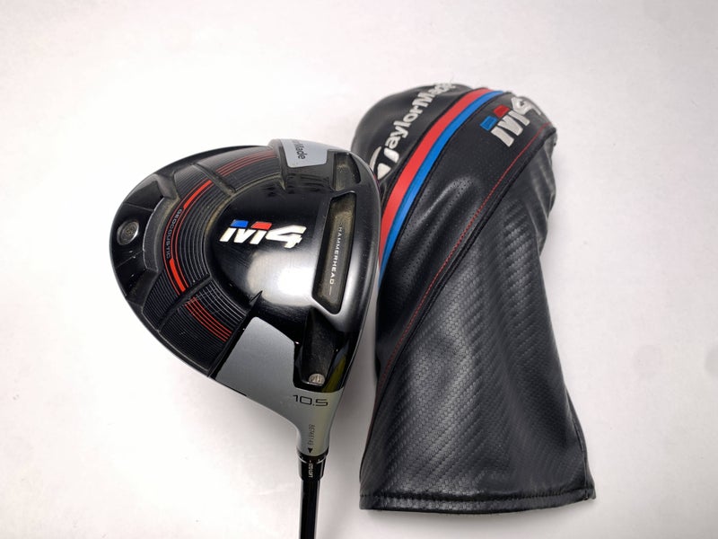 TaylorMade M4 Driver 10.5* Fujikura Atmos 5R Red Regular Graphite Mens RH HC