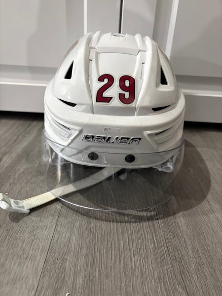 Medium Bauer Re-Akt 85 Helmet Pro Stock #29 (Used)