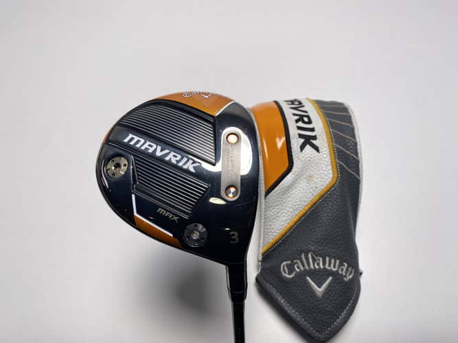 Callaway Mavrik Max 3 Fairway Wood 15* Project X EvenFlow Riptide 6.0 Stiff RH