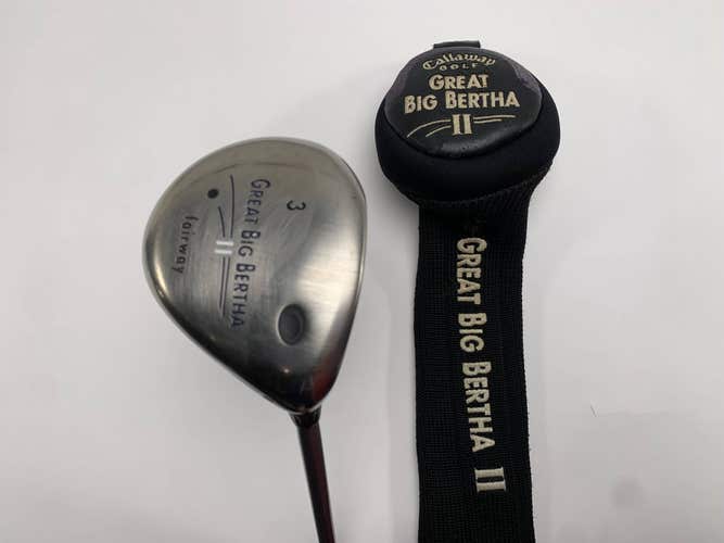 Callaway Great Big Bertha II 3 Fairway Wood 15* GBB System 50 Ladies RH HC