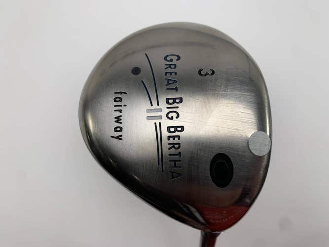 Callaway Great Big Bertha II 3 Fairway Wood 15* GBB System 50 Ladies RH HC