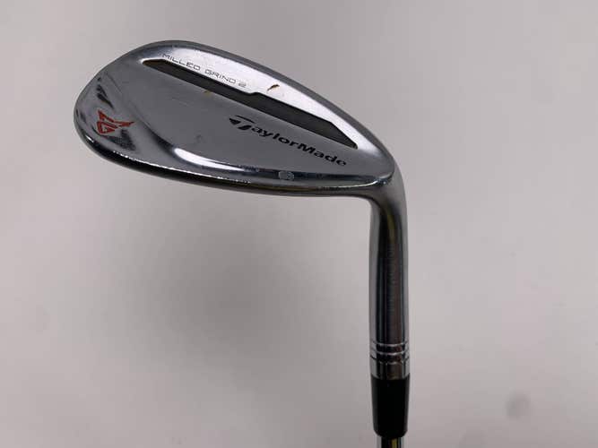 TaylorMade Milled Grind 2 Chrome Lob Wedge LW 60* 10 DG S400 Wedge Steel Mens RH