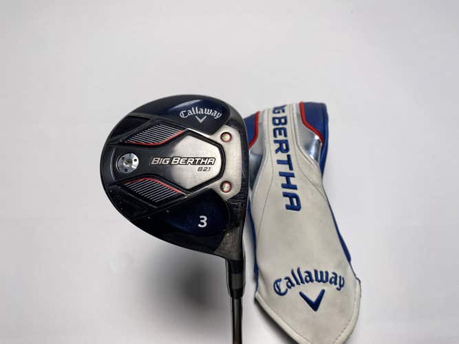 Callaway Big Bertha B21 3 Fairway Wood 15* RCH 45 A 45g Senior RH HC +1''