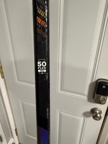 Junior Warrior Super Novium Right Handed Hockey Stick W88 50 Flex (Used)