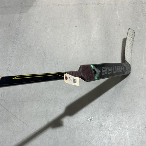 Intermediate Bauer Shadow Goalie Stick Regular 23" Paddle (Used)