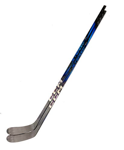 New 2 pack CCM Jetspeed FT7 Pro (blue) Pro Stock - RH, P28, 75 Flex