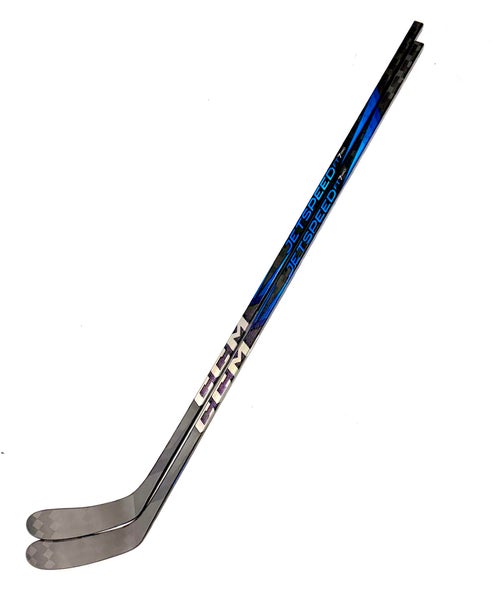 New 2 pack CCM Jetspeed FT7 Pro (blue) Pro Stock - RH, P28, 75 Flex