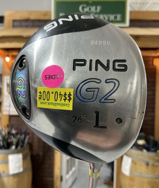 Ping G2 26 #5 Hybrid 40" PING TFC 100 Ladies Flex Graphite Shaft RH USED