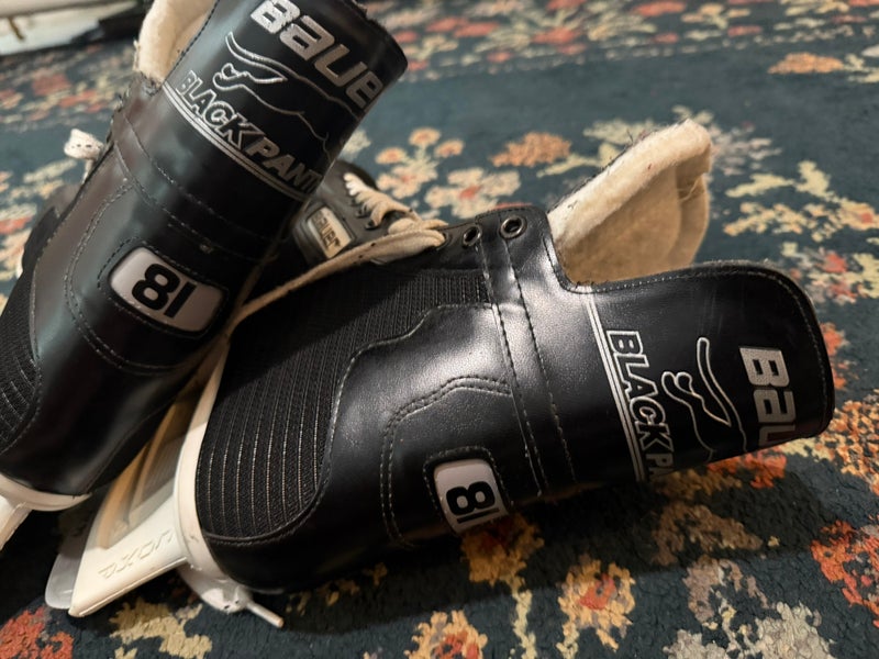 Bauer Black Panther Hockey Skates Regular Width 10 (Used)