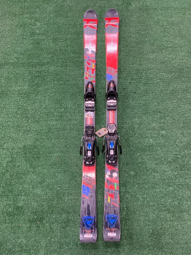 Rossignol Hero Athlete GS Pro 144 cm Racing Skis With Bindings Max Din 10 (Used)